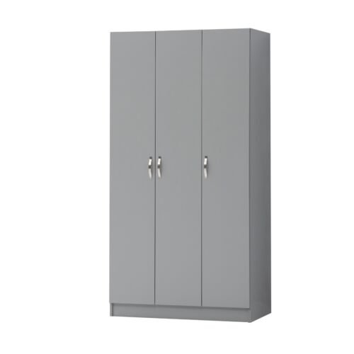 brand new 3 door wardrobe fully assembled – spacious bedroom storage