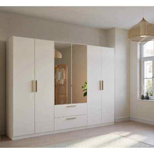new 4 door wardrobe for modern bedrooms – fully assembled