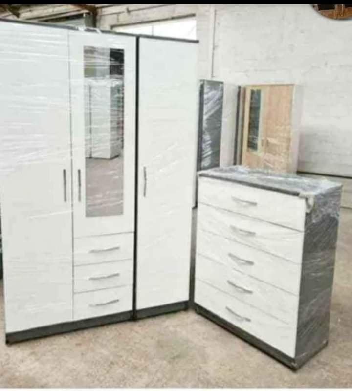 brand new 3 door wardrobe fully assembled – spacious bedroom storage