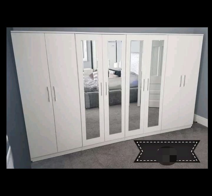 ultimate 8 door wardrobe for complete bedroom storage