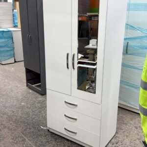 compact 1 door wardrobe for small rooms – free delivery