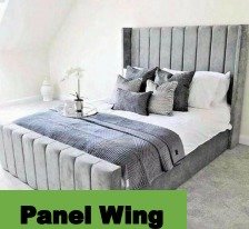 panel wing beds available in different sizes i.e single, double, king, super king