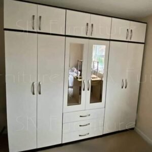 new luxury 6 door wardrobe for large bedrooms for sale