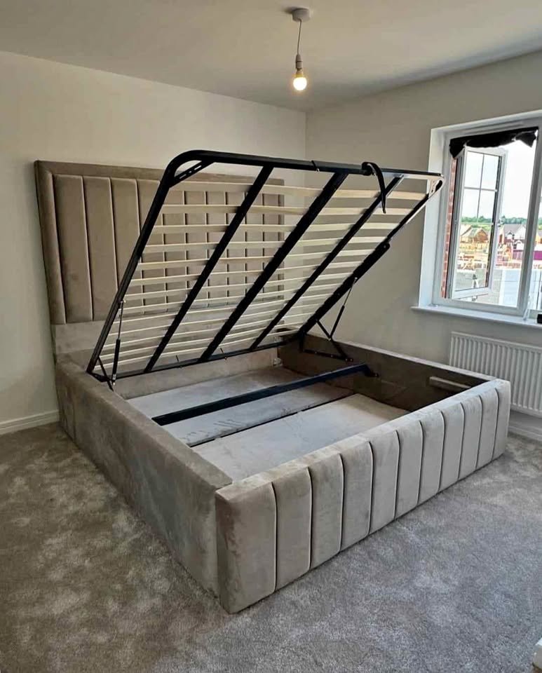 gio super king size bed with mattress – extra large & luxury divan bed set (uk standard size)