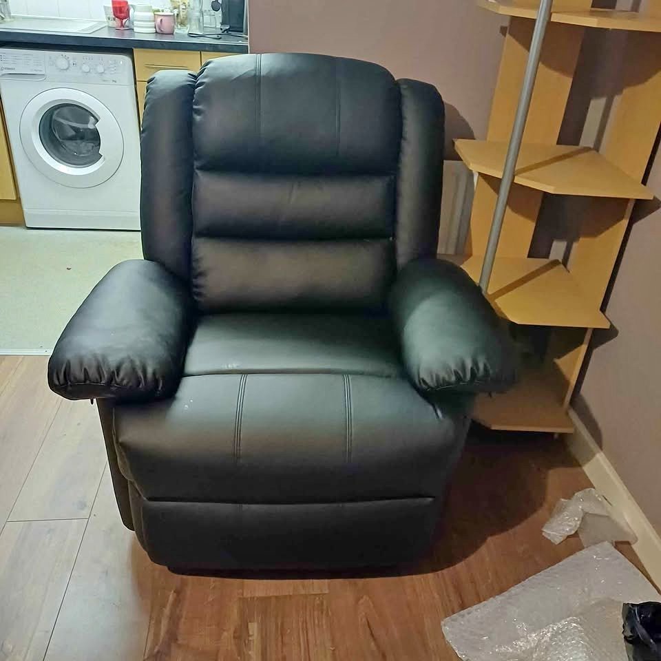 luxury velvet 1 seater sofa available