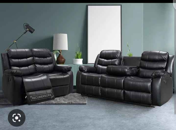 roma 3 + 2 leather sofa suite available