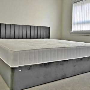 hilton super king panel bed with mattress – luxury style bed set (uk super king size)