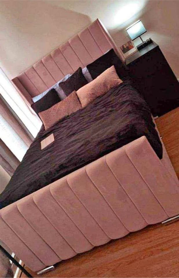 gio king size bed with mattress – spacious & modern divan bed set (uk standard size)