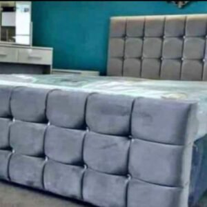 new luxury cube super king bed – maximum space, premium finish – uk deal