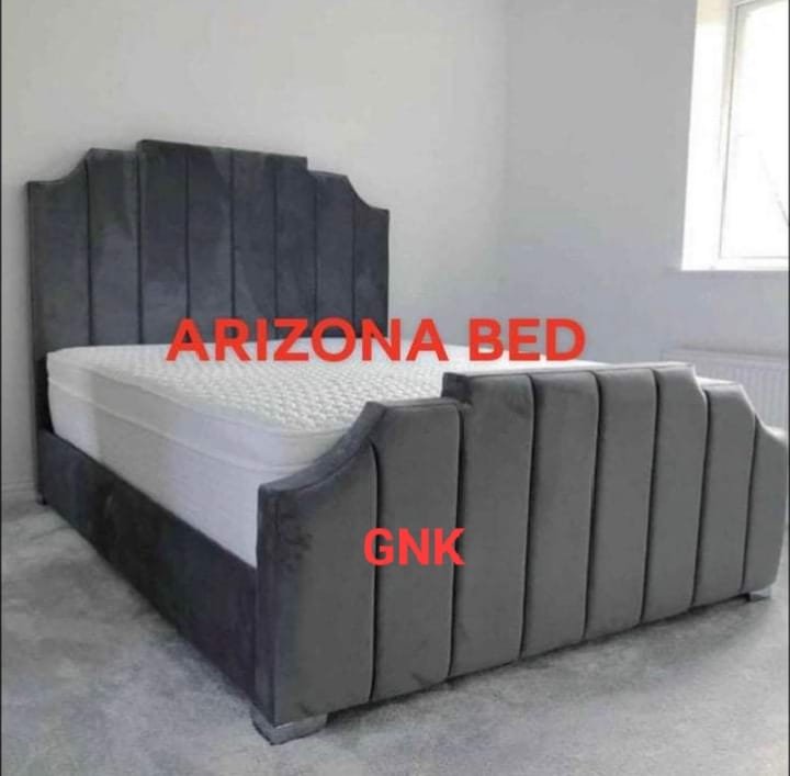 arizona bed gnk – modern upholstered bed frame with premium finish