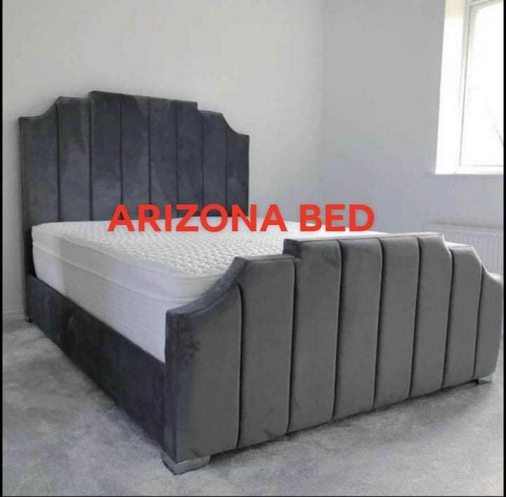 arizona bed gnk – modern upholstered bed frame with premium finish