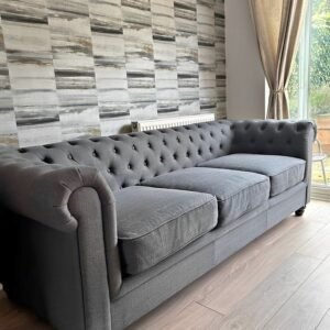 brand new ashton 2+3 seater plush velvet sofa set –soft, stylish & durable