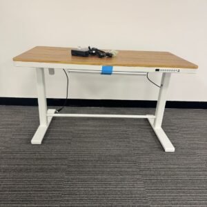 electric height adjustable standing desk – perfect for home office, study room & workspaces