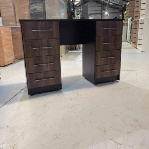 premium 8 drawer vanity table with mirror – large storage dressing desk