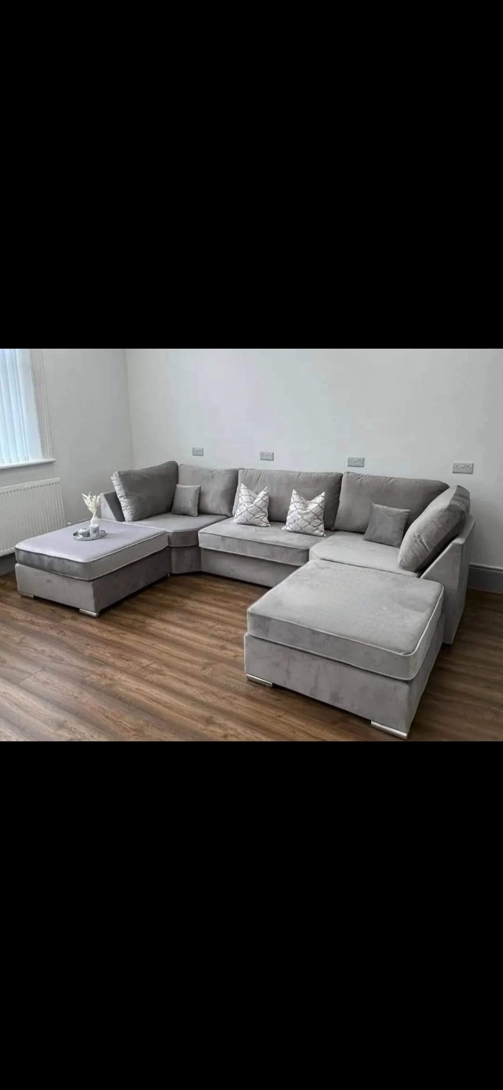 u shaped sofa suite available