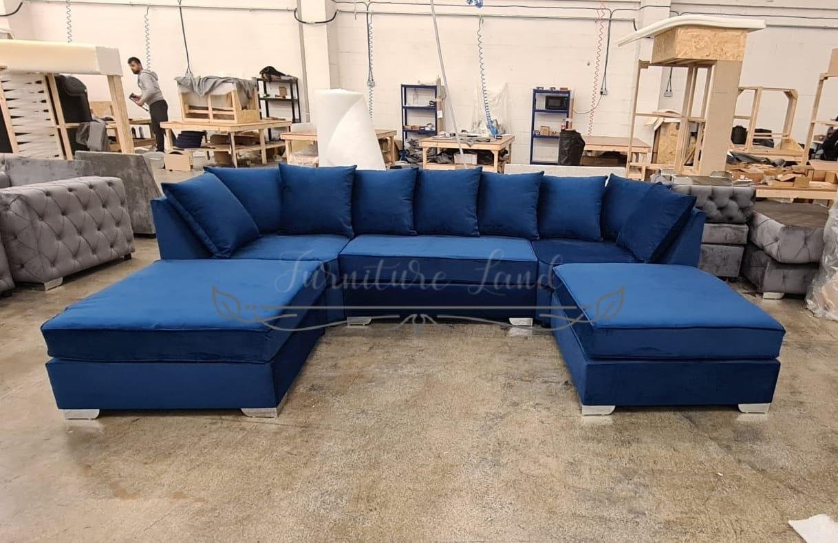 u shaped sofa suite available