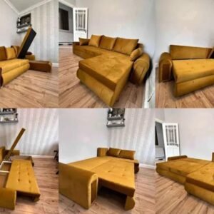 berlin premium l shape sofa bed with storage available