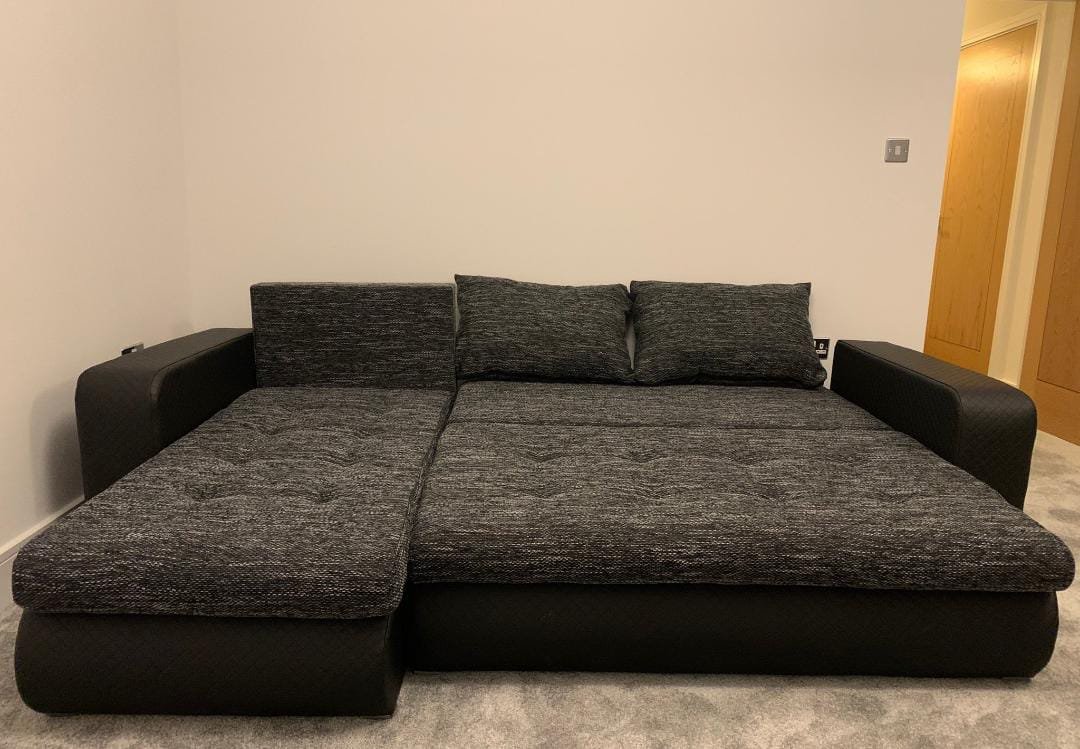 new berlin space saving corner sofa bed