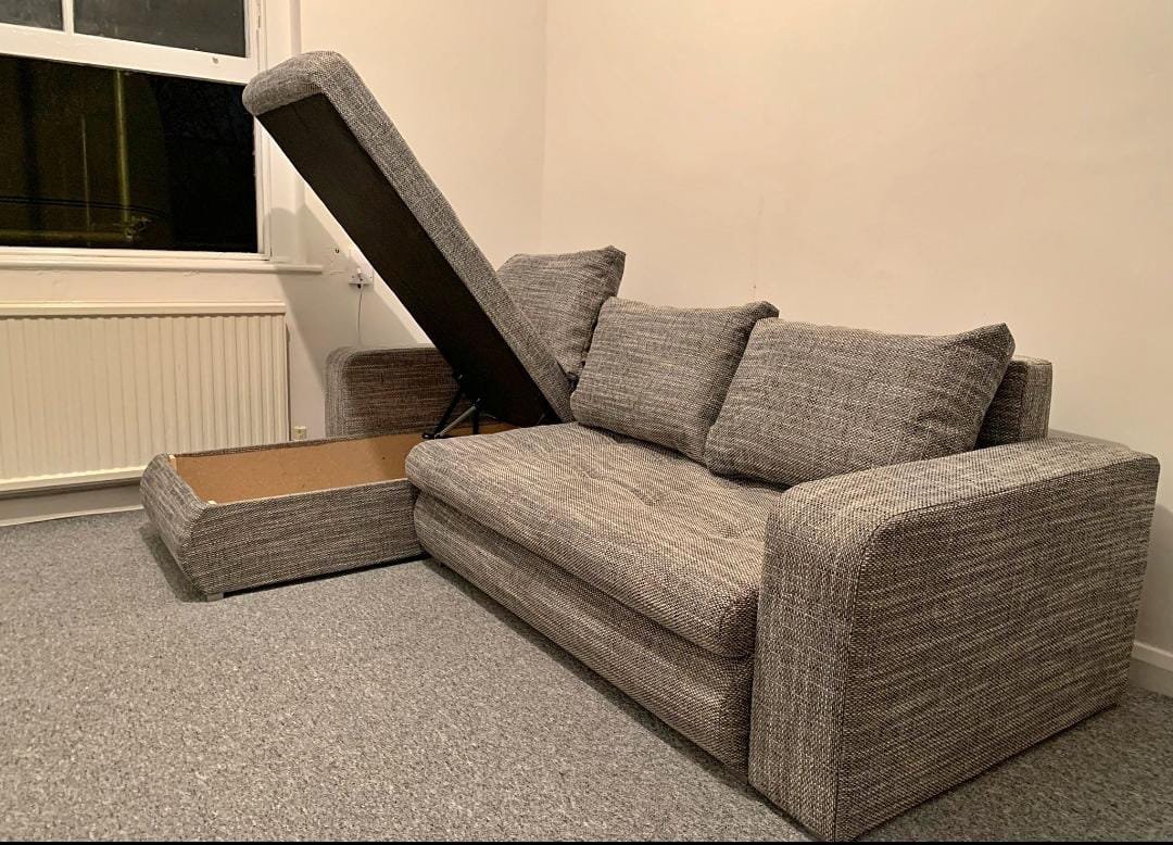 new berlin space saving corner sofa bed