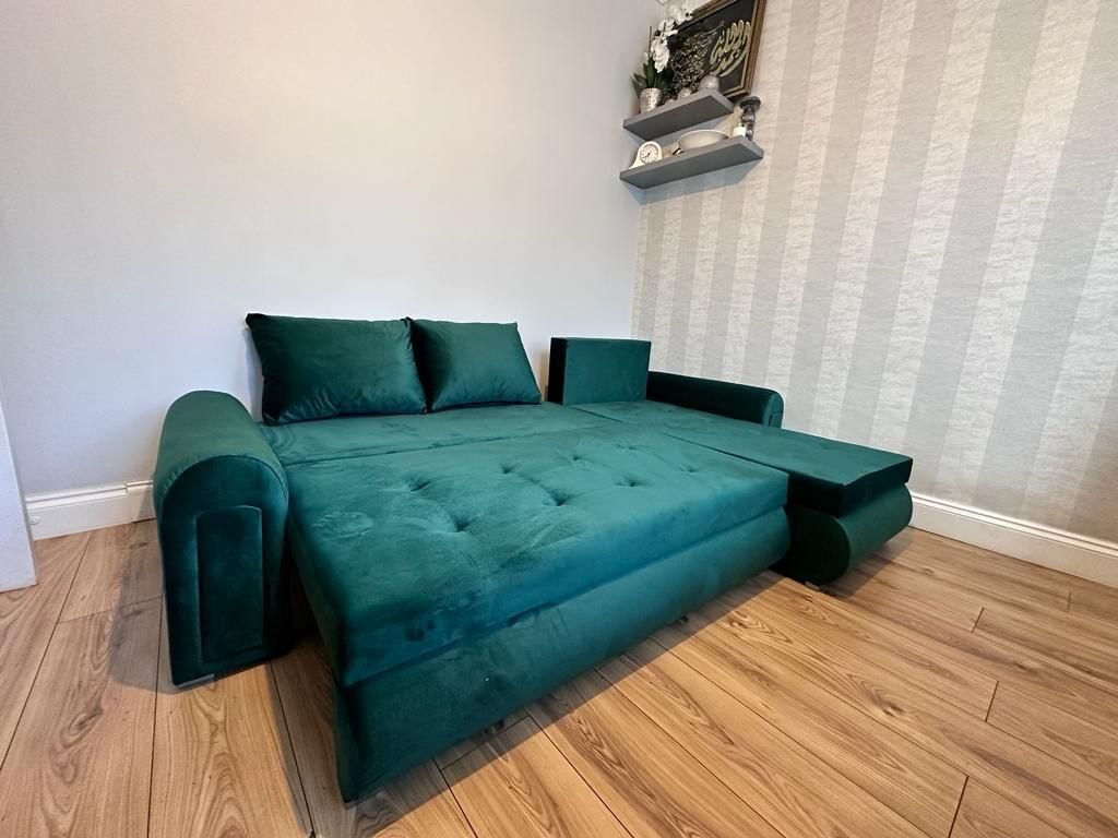 brand new berlin comfortable corner sofa bed